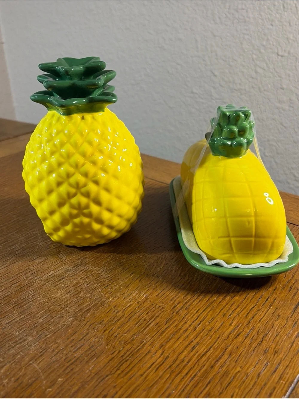 Cute Pineapple Designed Kitchen Sponge Holder and Butter Dish-Kitchen-Fruit